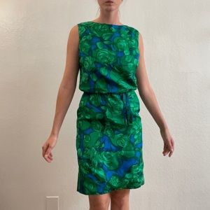 I. Magnin Floral Dress